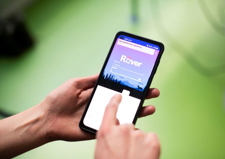 Rover er navnet på en applikasjon der helsepersonell kan dokumentere på mobil nær pasienten.